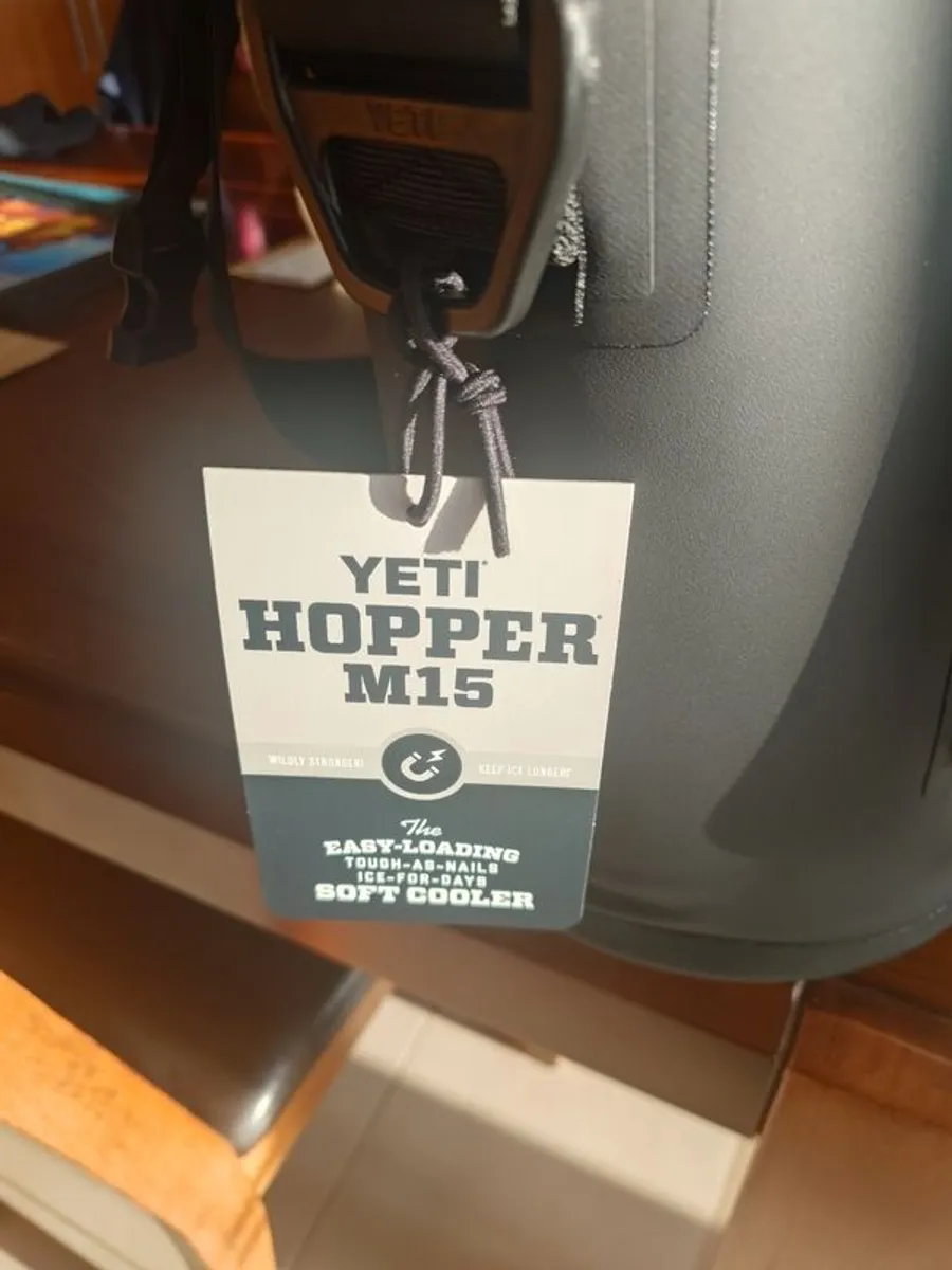 YETI Hopper M15 Soft Cooler Brand New (Premium Outdoor Ice Box) - Image 1