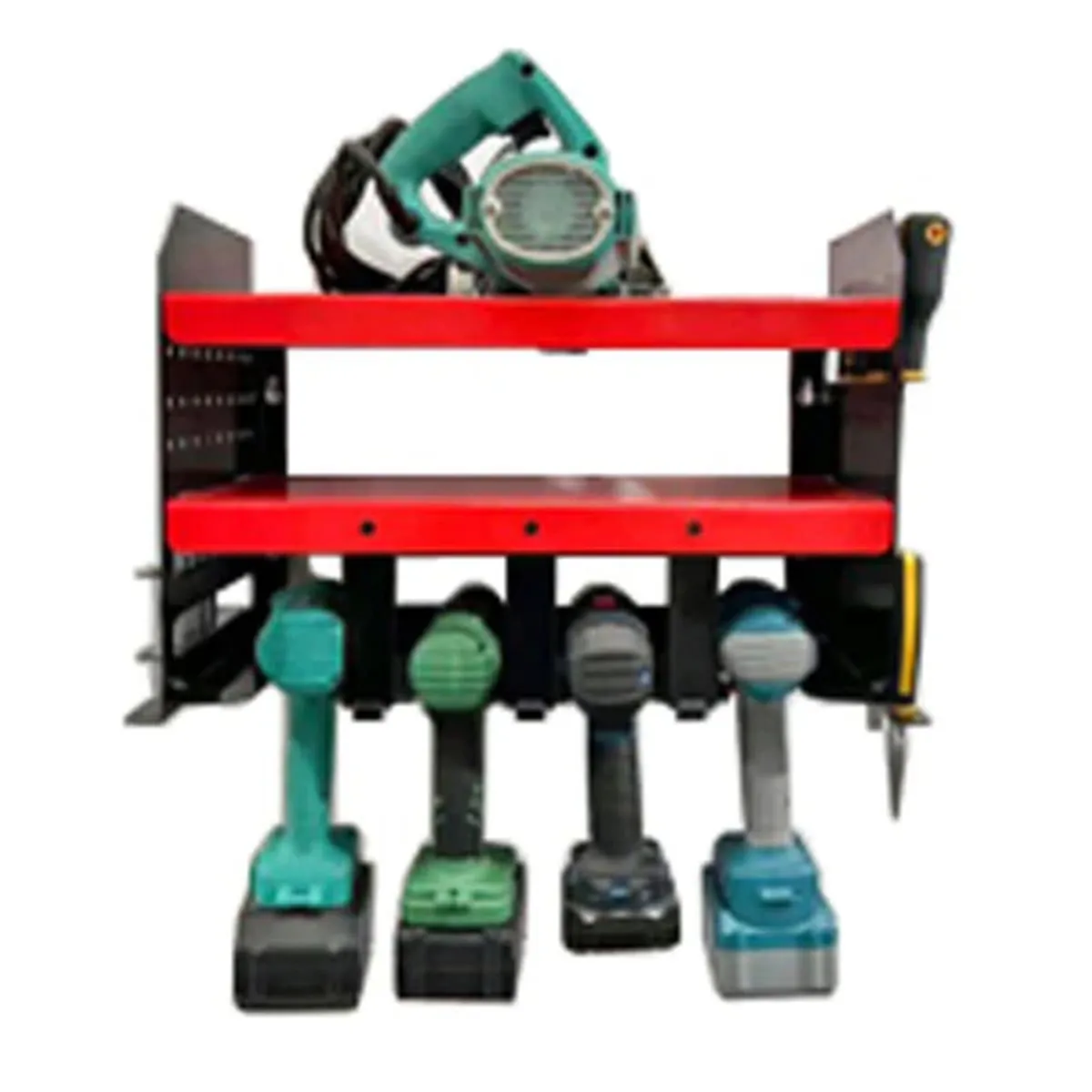 Cordless Power Tool Shelving Storage Rack - Image 2