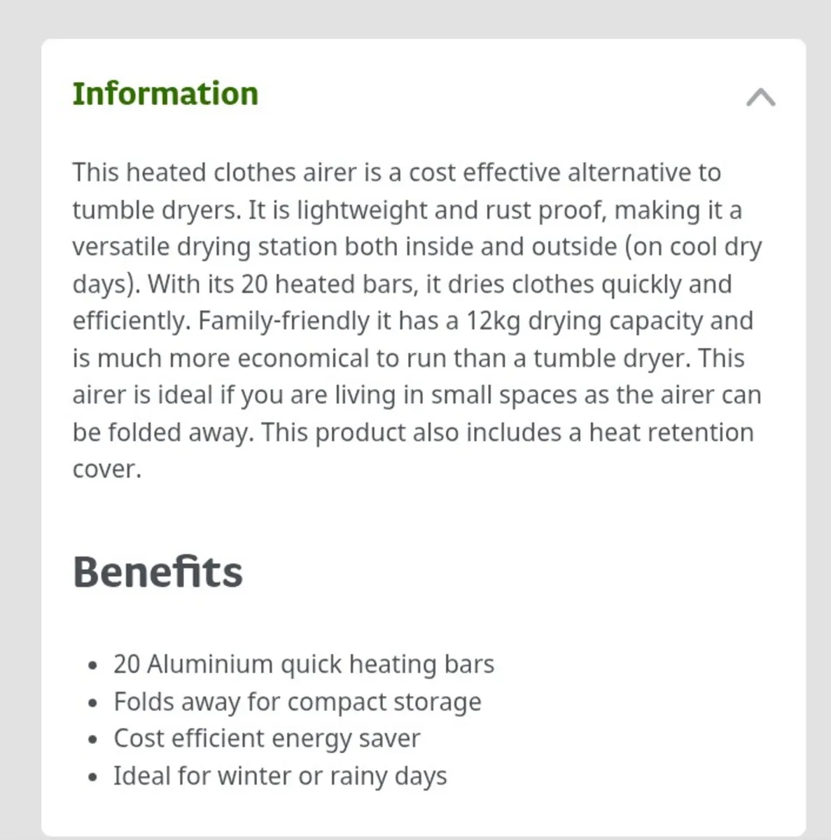 Electric air clothes heater 30 euro - Image 1