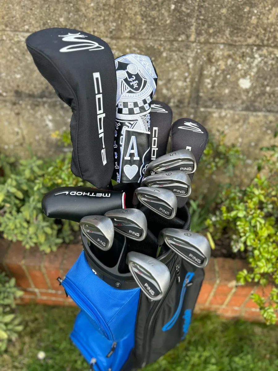 Full set of left handed golf clubs - Image 2