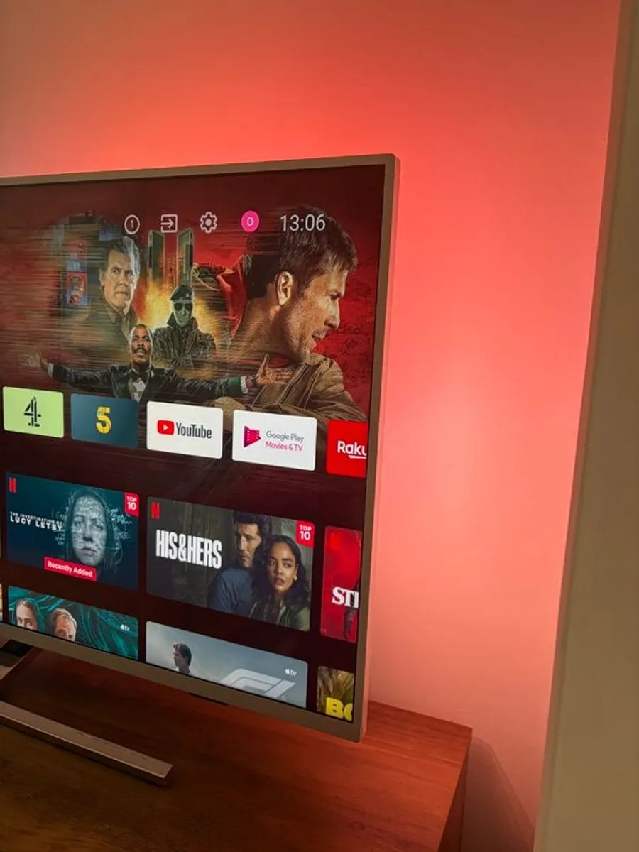 Philips 43" Smart TV  - Ambilight Glow Lighting - Image 3