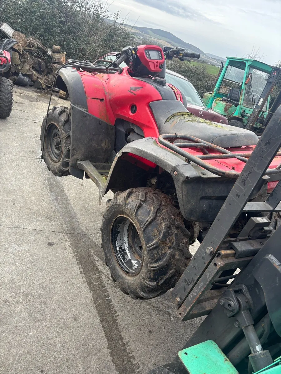 Honda foreman 500 breaking - Image 1