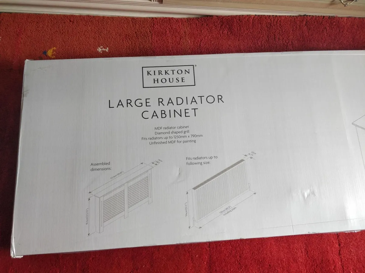 Large Radiator cabinet (2 available) - Image 1