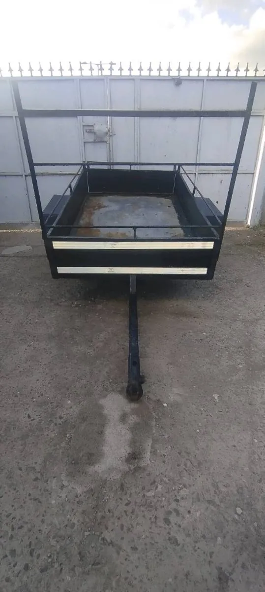 6/4 fully steel car trailer in good cond for sale - Image 1