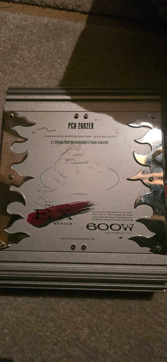 boschman pch-2682es Car Amplifier and speakers - Image 1