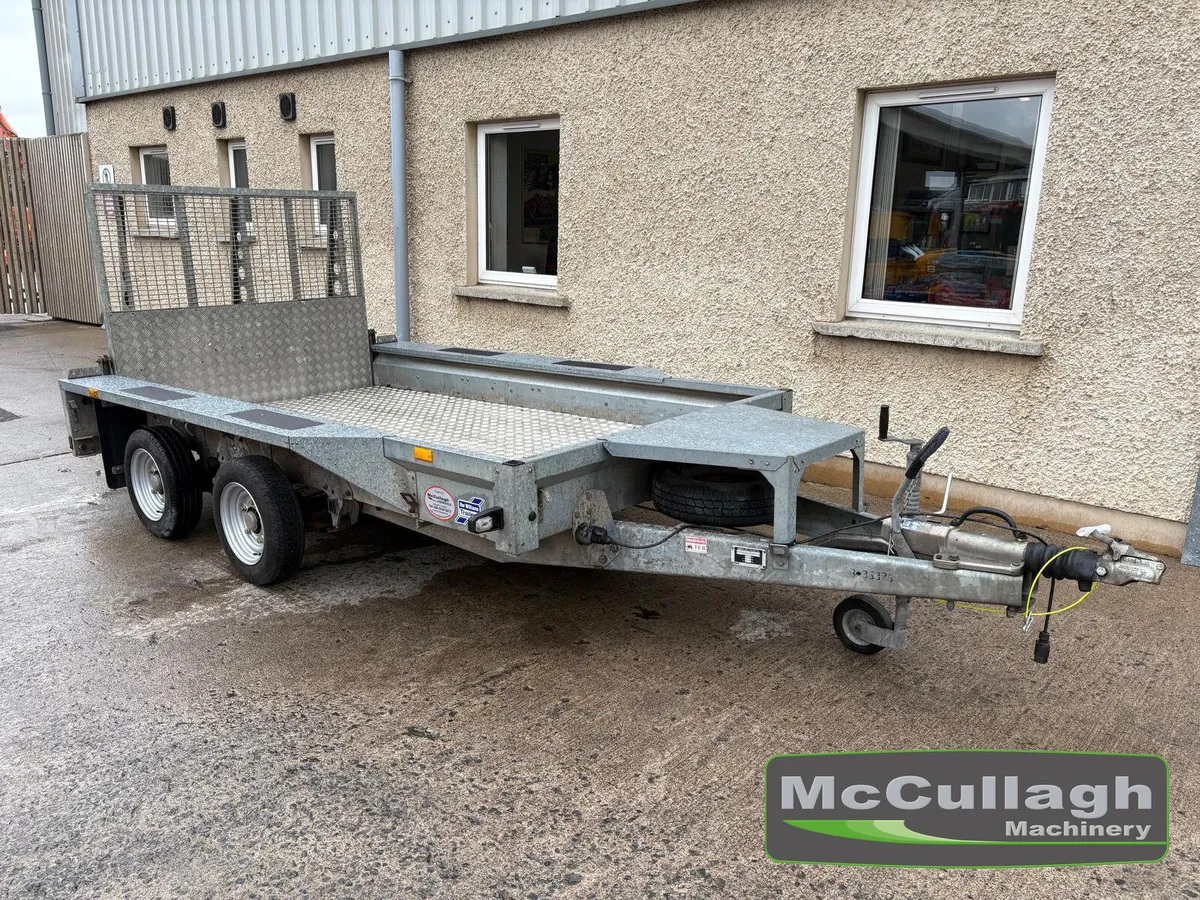 Used Ifor Williams GX105 Plant Trailer - Image 1