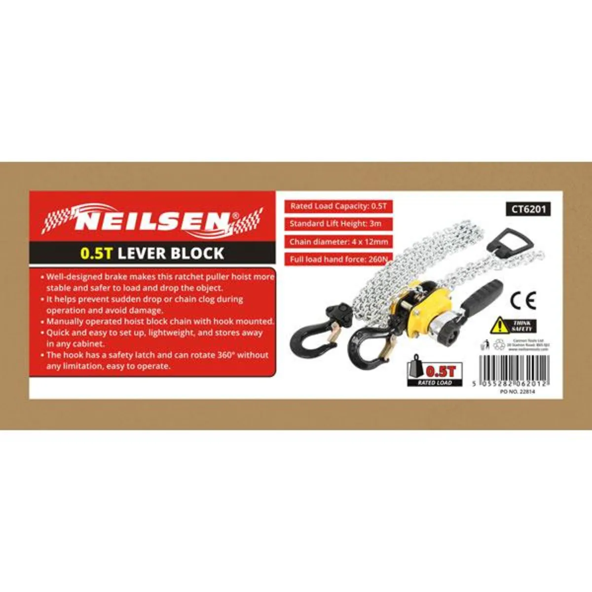 500Kg Lever Blocks 3 Meter - Image 2