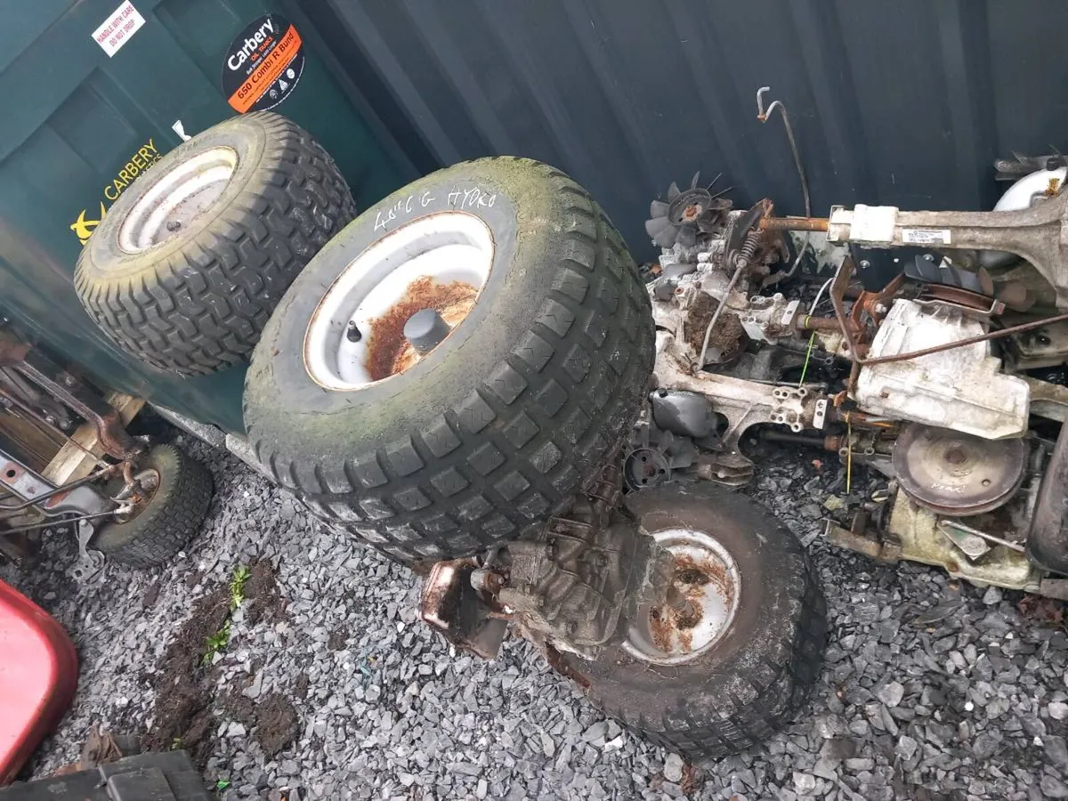 Ride on mower hydro transmissions - Image 1