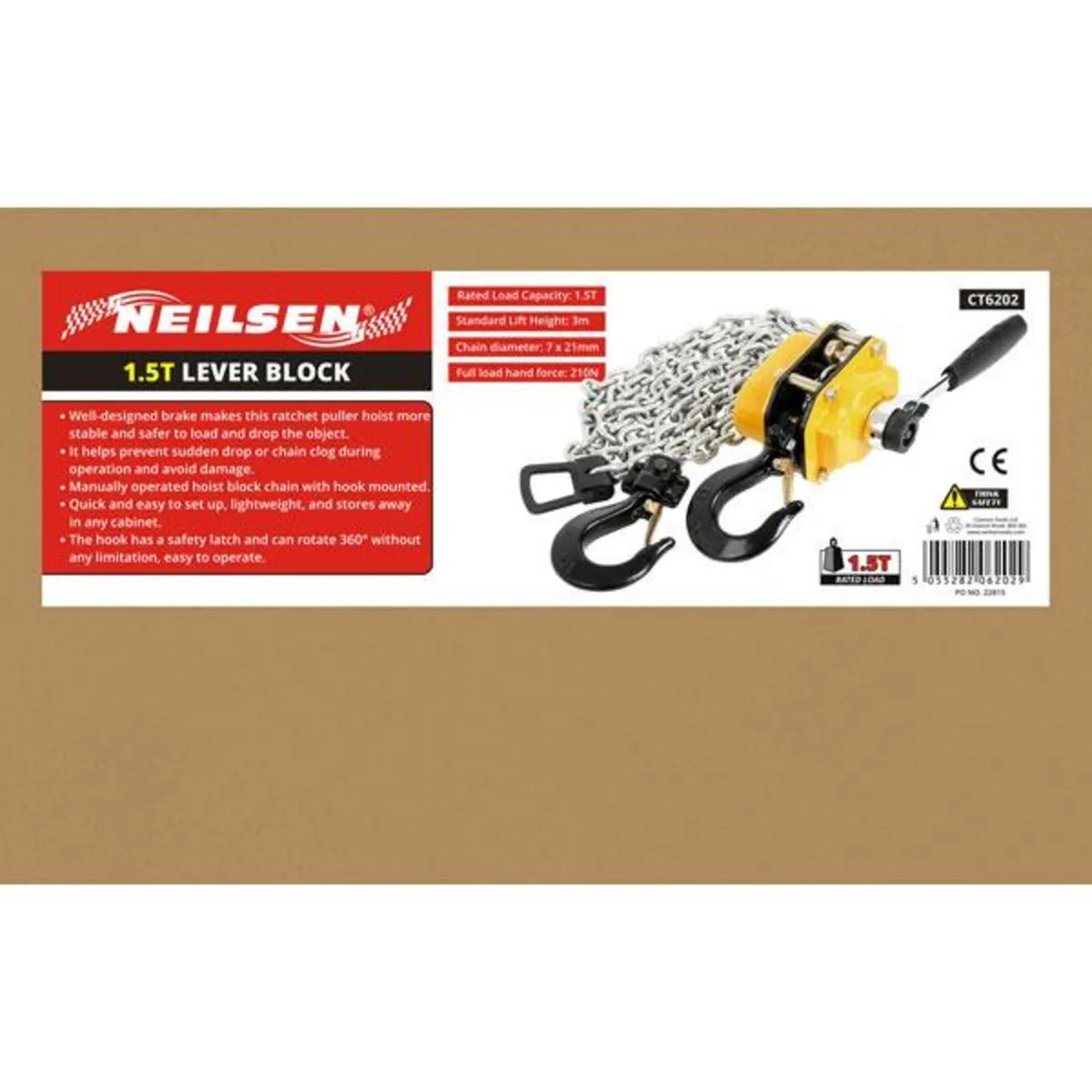 1.5Ton Lever Blocks 3 Meter - Image 2