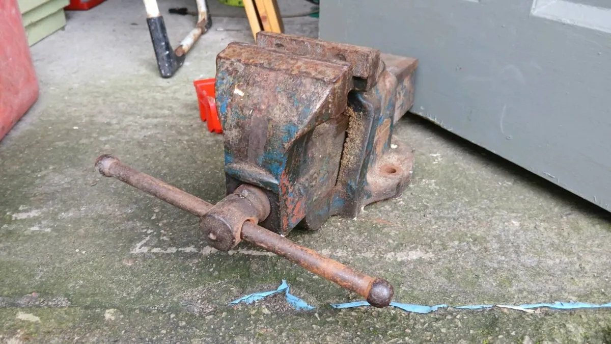 RECORD No. 5 Mechanics Vice 5" - Image 2