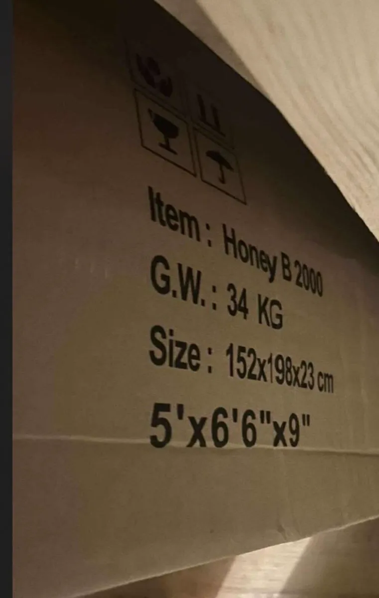 King Size Bed & Mattress Brand New - Image 3