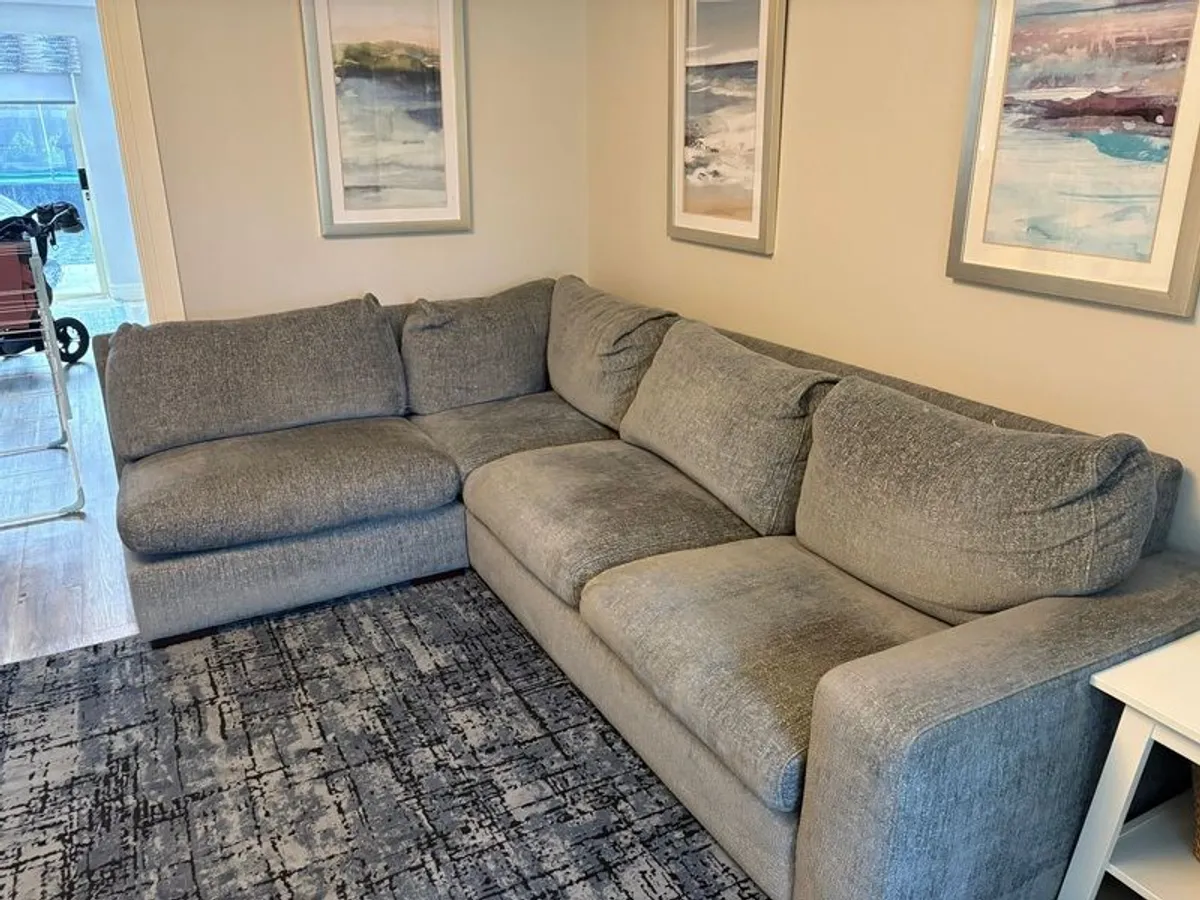 Corner sofa and 3 seater sofa. - Image 1