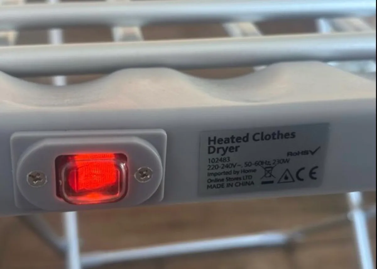 Electric clothes airer - Image 3