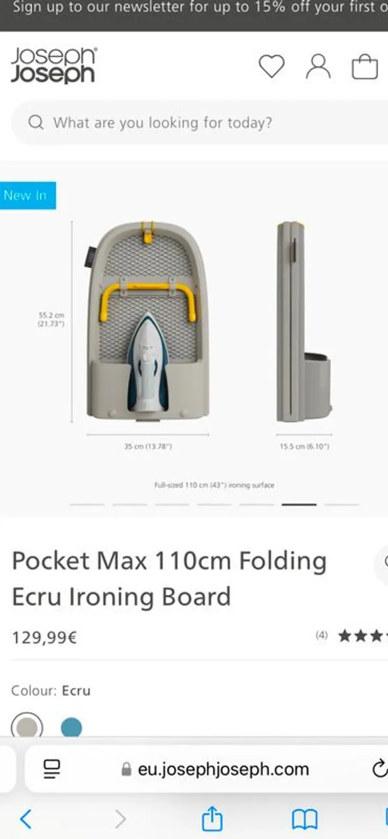 Ironing board Joseph and Joseph. - Image 2