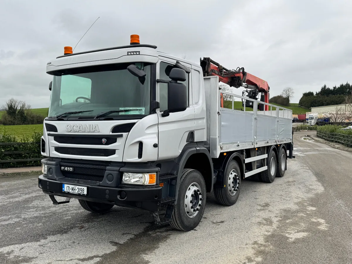 2017 Scania P410 8x4 block truck. Ref No: 2598 - Image 1