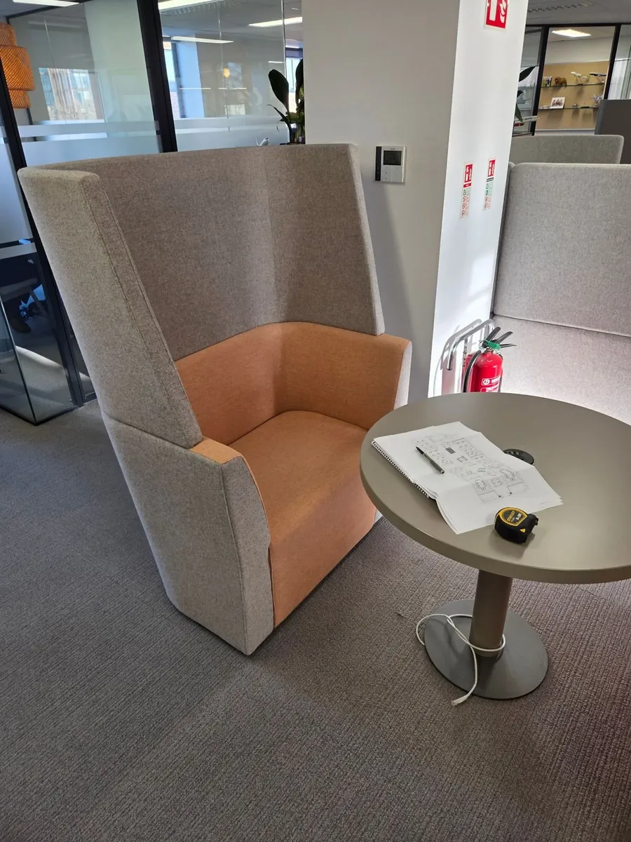 4 x 'Orange Box'  Soft seating chairs for sale - Image 3