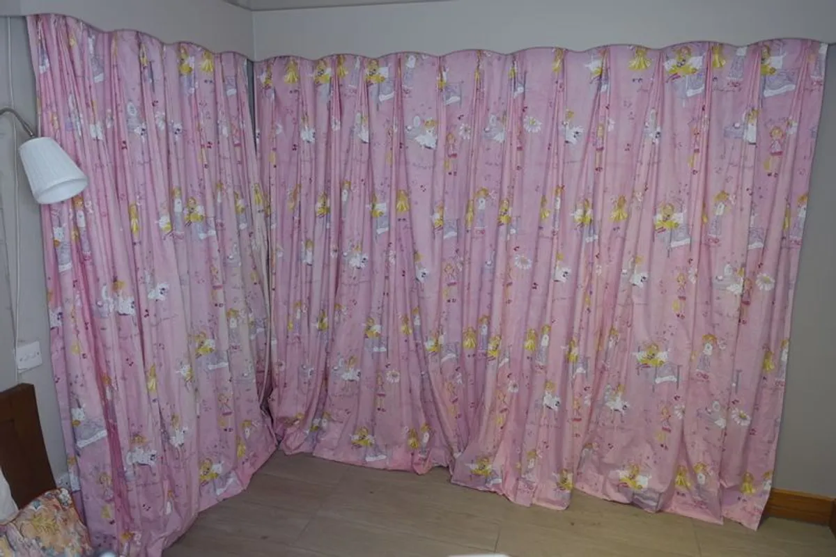 Custom made French Pleat lined Curtains - Image 1