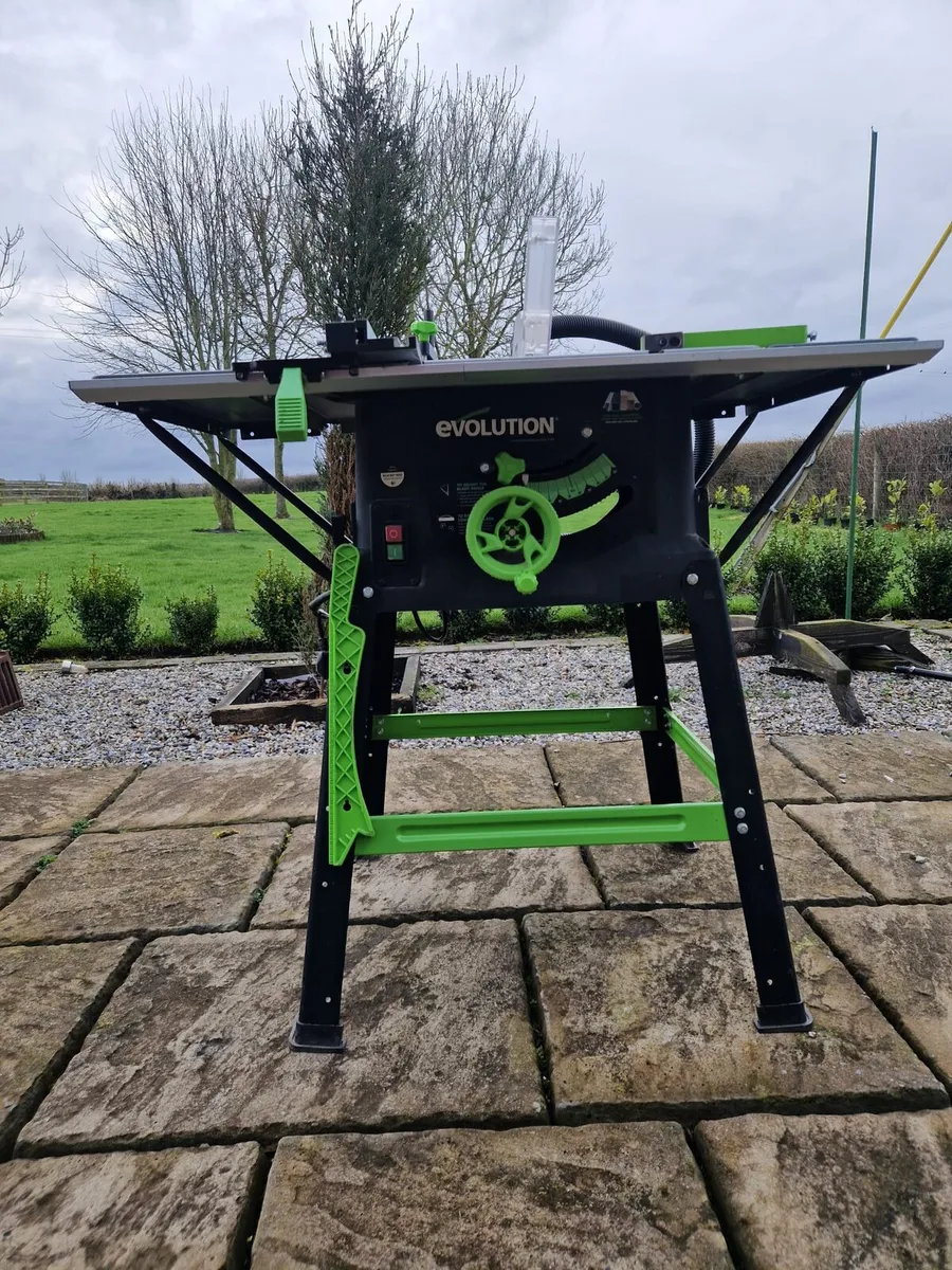 COLLECTION ONLY: Evolution Table Saw - Image 1