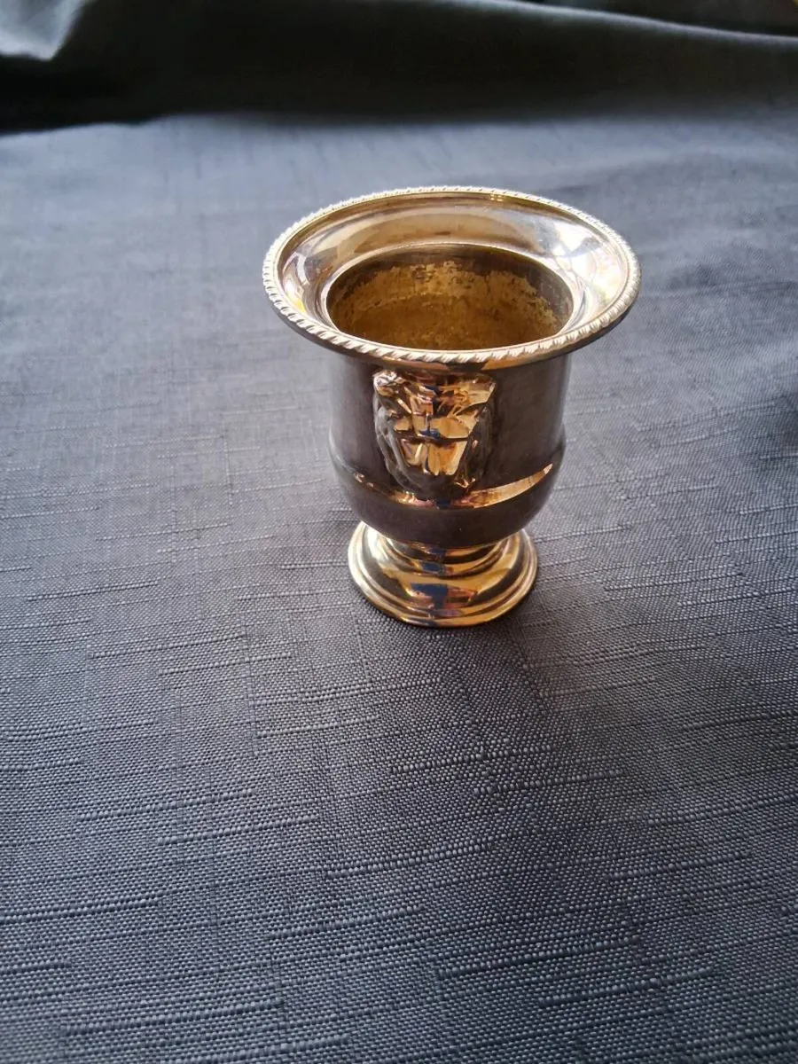 Minature Silver Plated Wine Cooler - Image 1