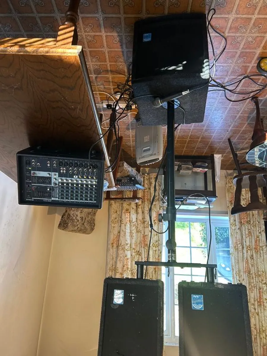 KME/Yamaha Complete Active PA System - Sub/Sat Rig + Powered Mixer - Professional Sound Price: - Image 2