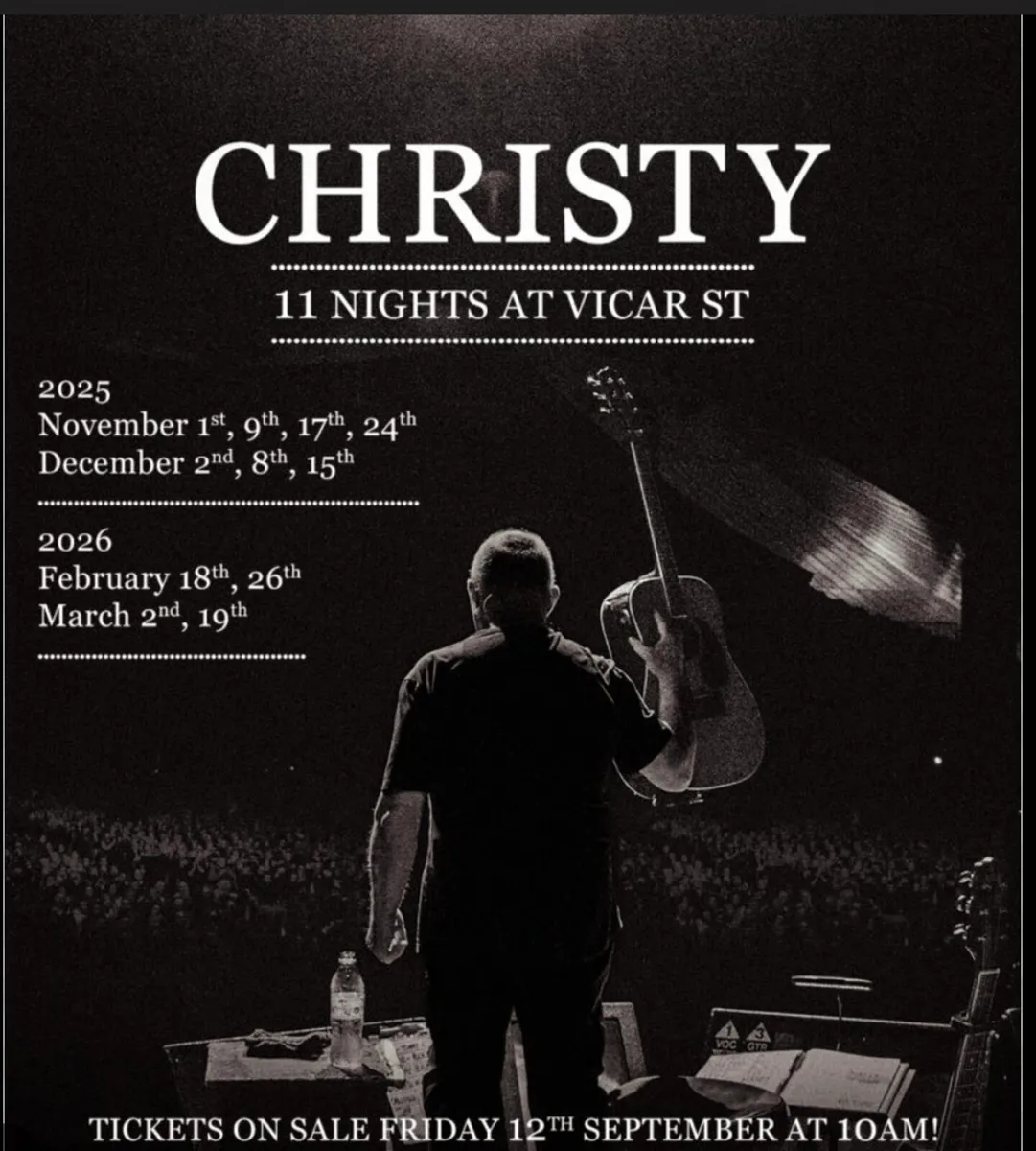 Christy Moore Vicar Street