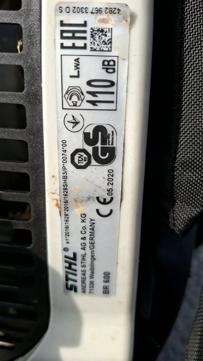 Leaf blower Stihl BR 600 - Image 3