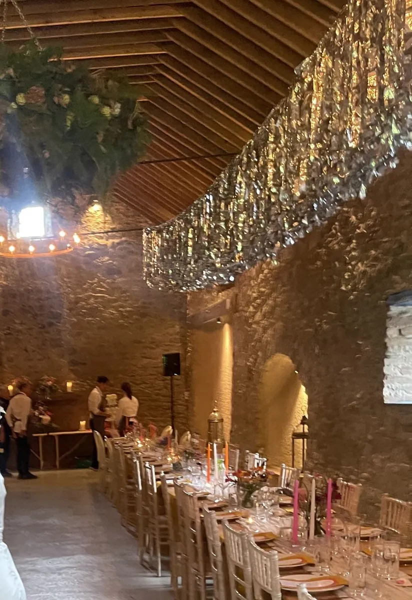 Silver Foil Streamer Banners x 2 - Image 4