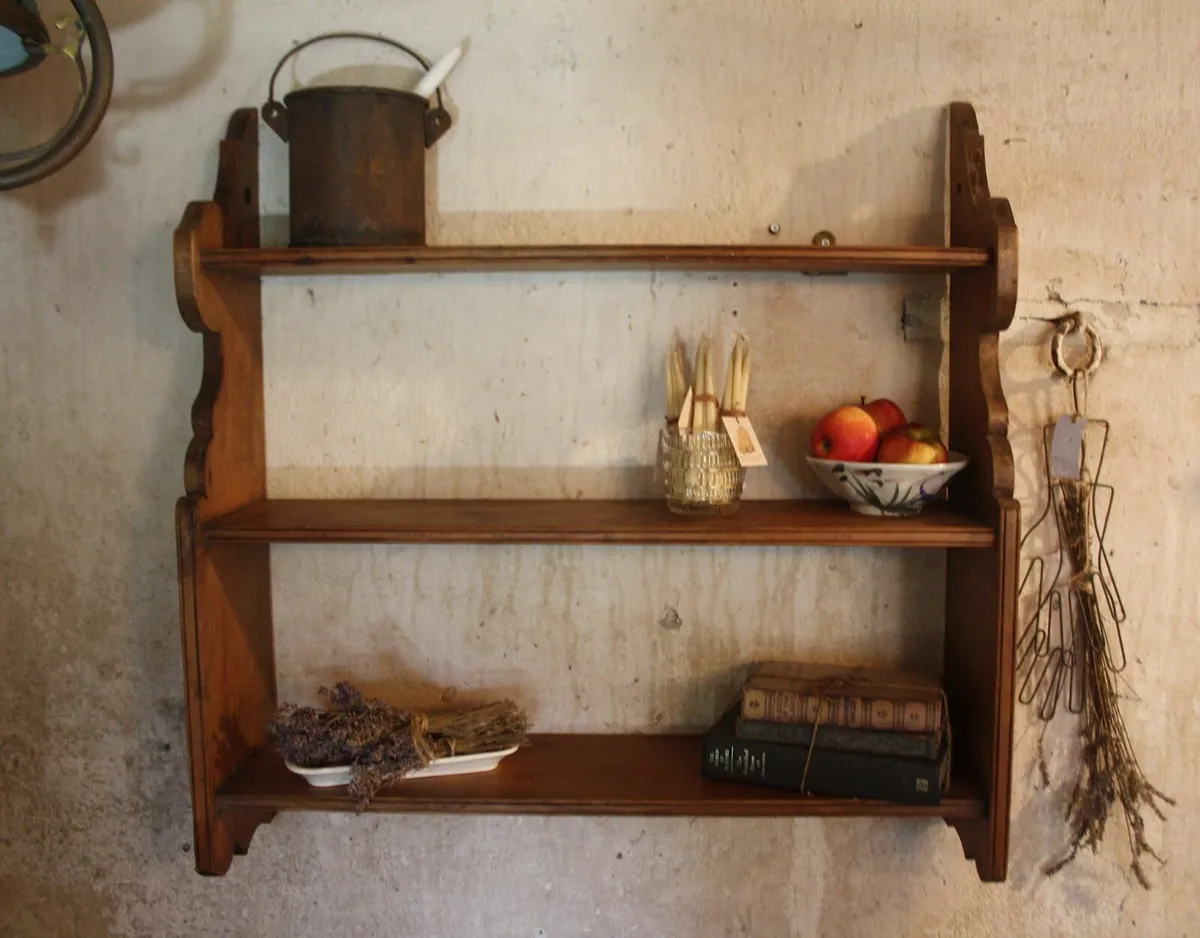 Antique Wall Shelf - Image 1
