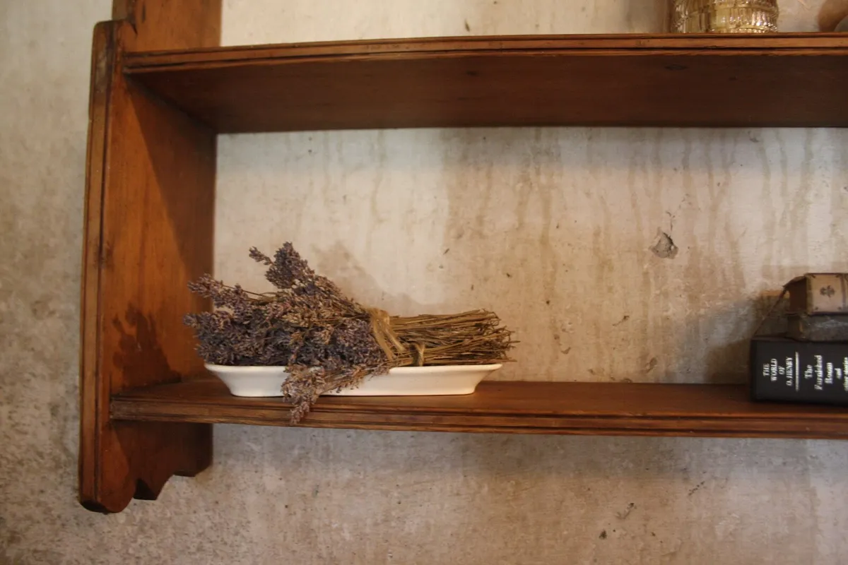 Antique Wall Shelf - Image 4