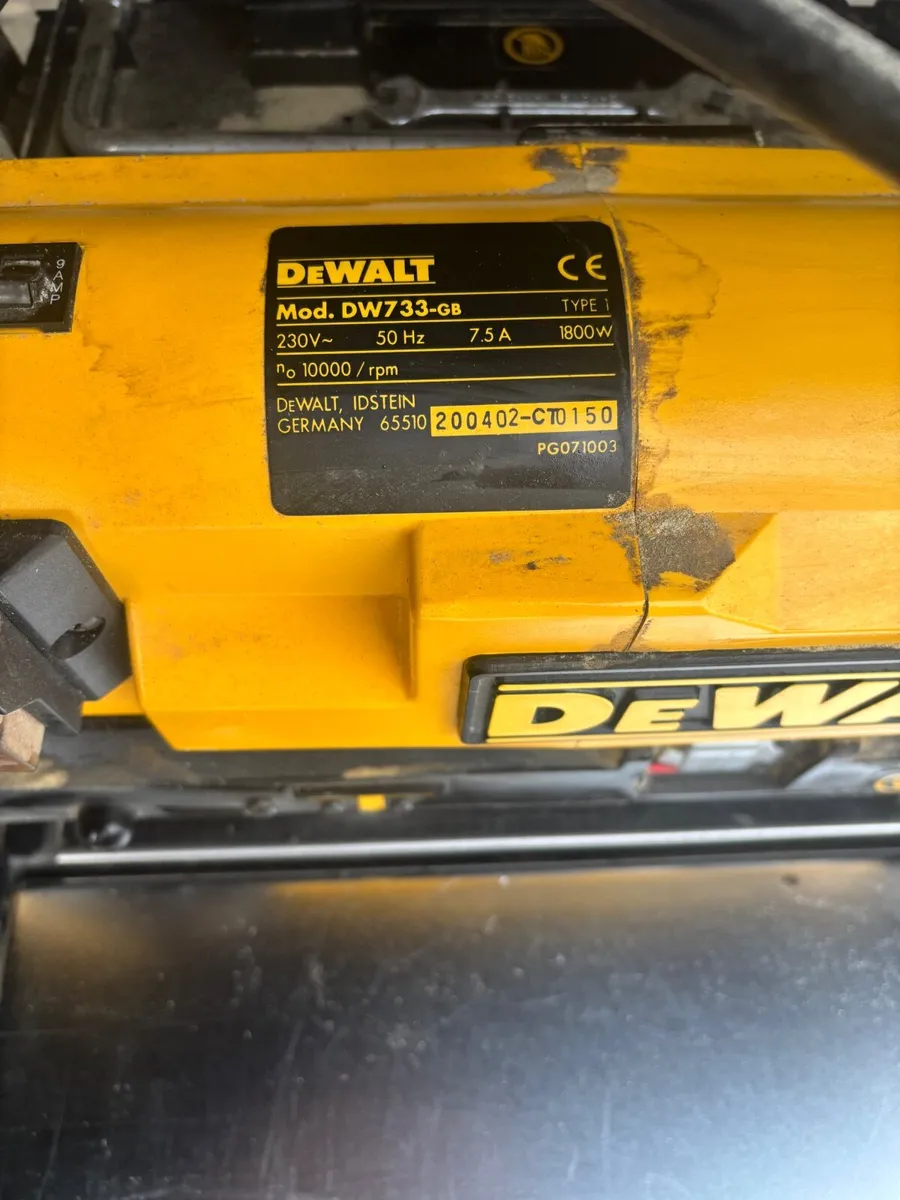 Dewalt Thicknesser - Image 2
