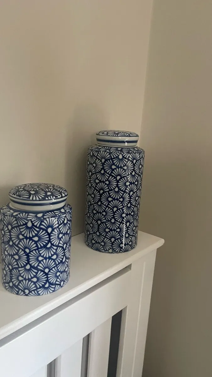 2 Paul Costello Matching Spice Jars - Image 1