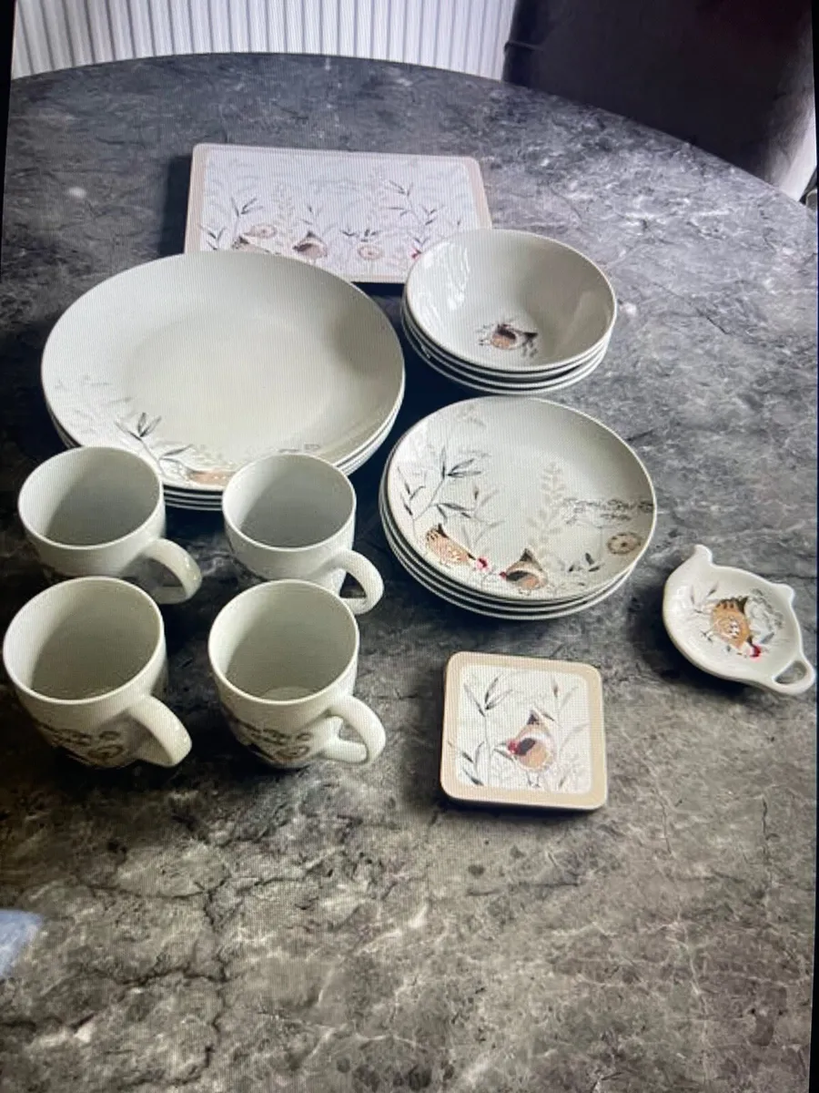 Fine Porcelain Dinner Set - Image 1