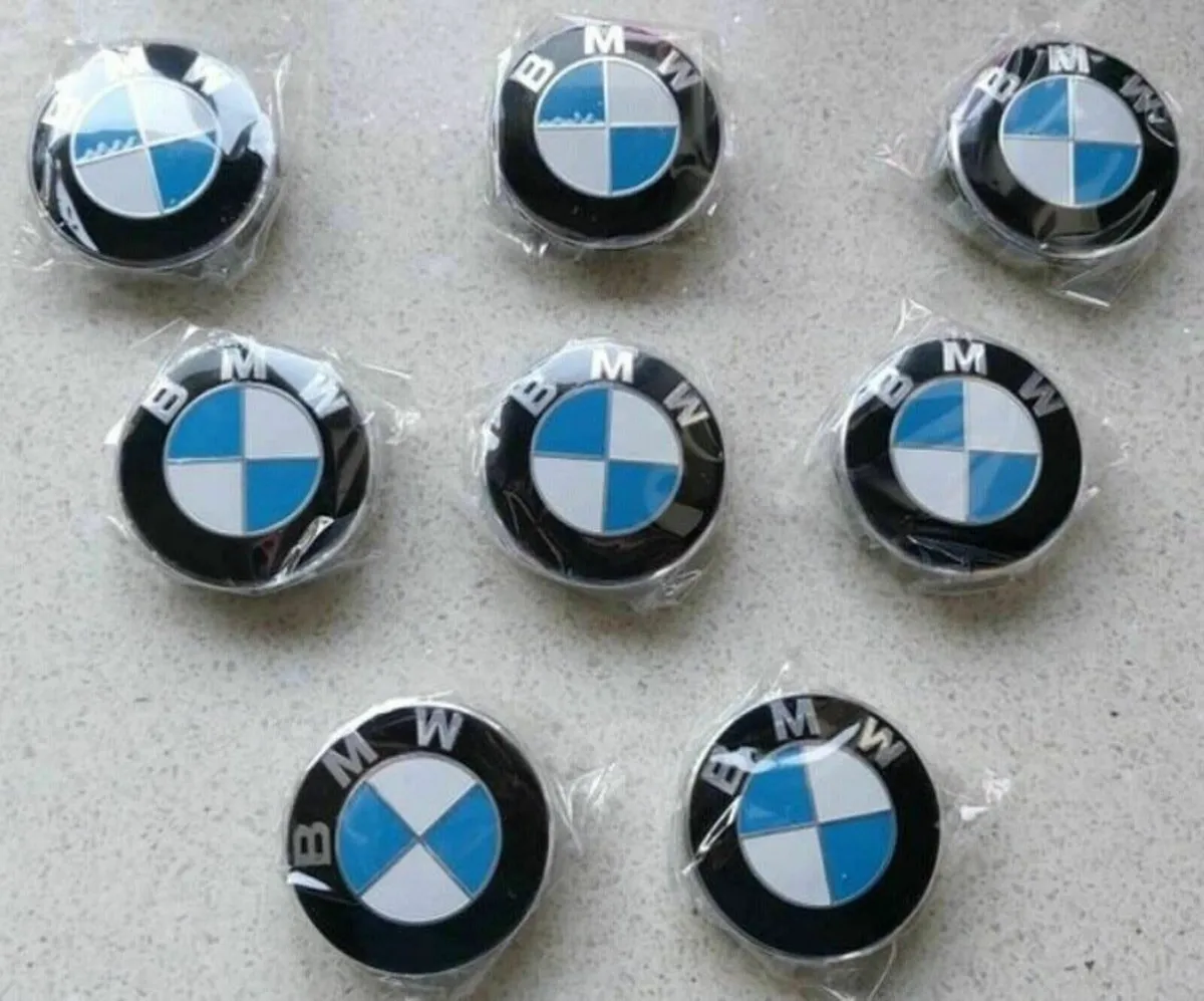 ( x 8 caps) BMW Centre Caps (68mm) FREE POST - Image 1