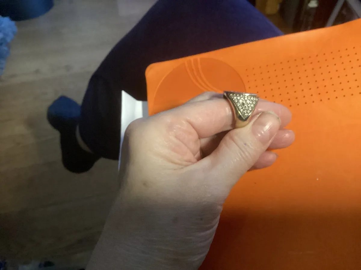 Man’s dartboard  ring - Image 2