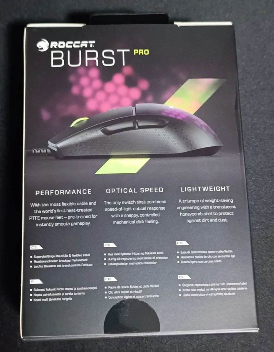 Roccat Burst Pro - Extreme Optical ProGaming Mouse - Image 2