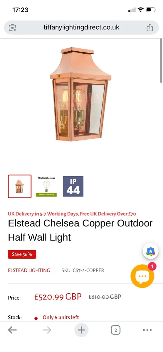 Copper Lantern - Image 3