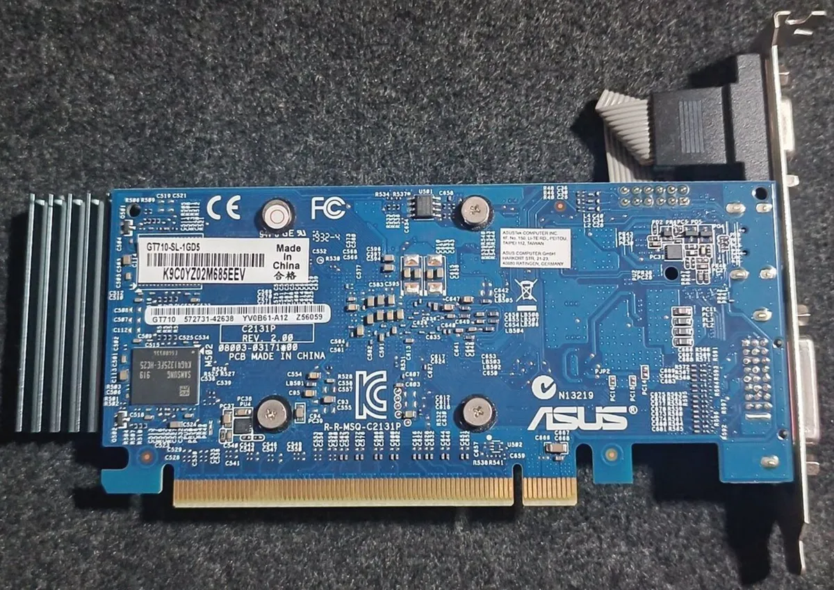 Asus GeForce GT710 1GB GDDR5 GPU - Image 2