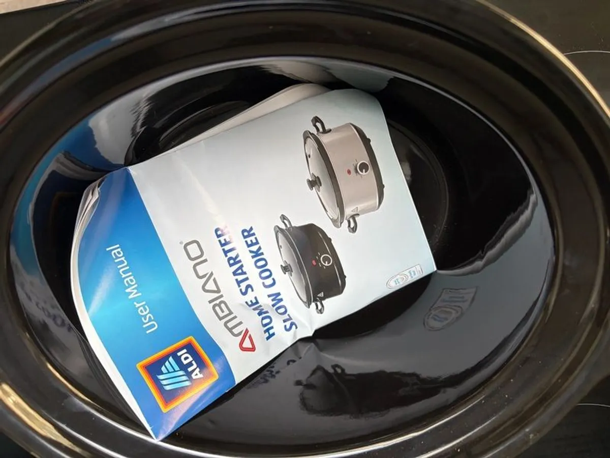 Aldi 3.5 Slow Cooker - never used - Image 3