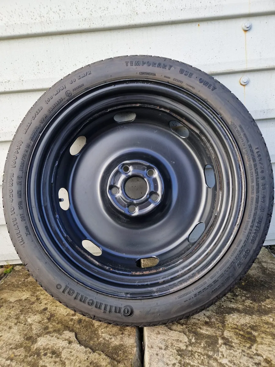 COLLECTION ONLY: Space Saver Wheel and Tyre VW - Image 1