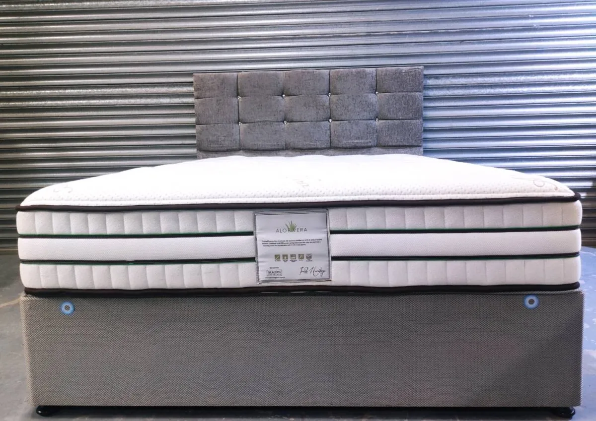 Ez living 5ft king size split base bed *Delivery - Image 4