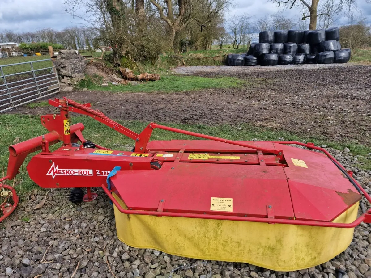 Mesco roll drum mower and haybob - Image 3