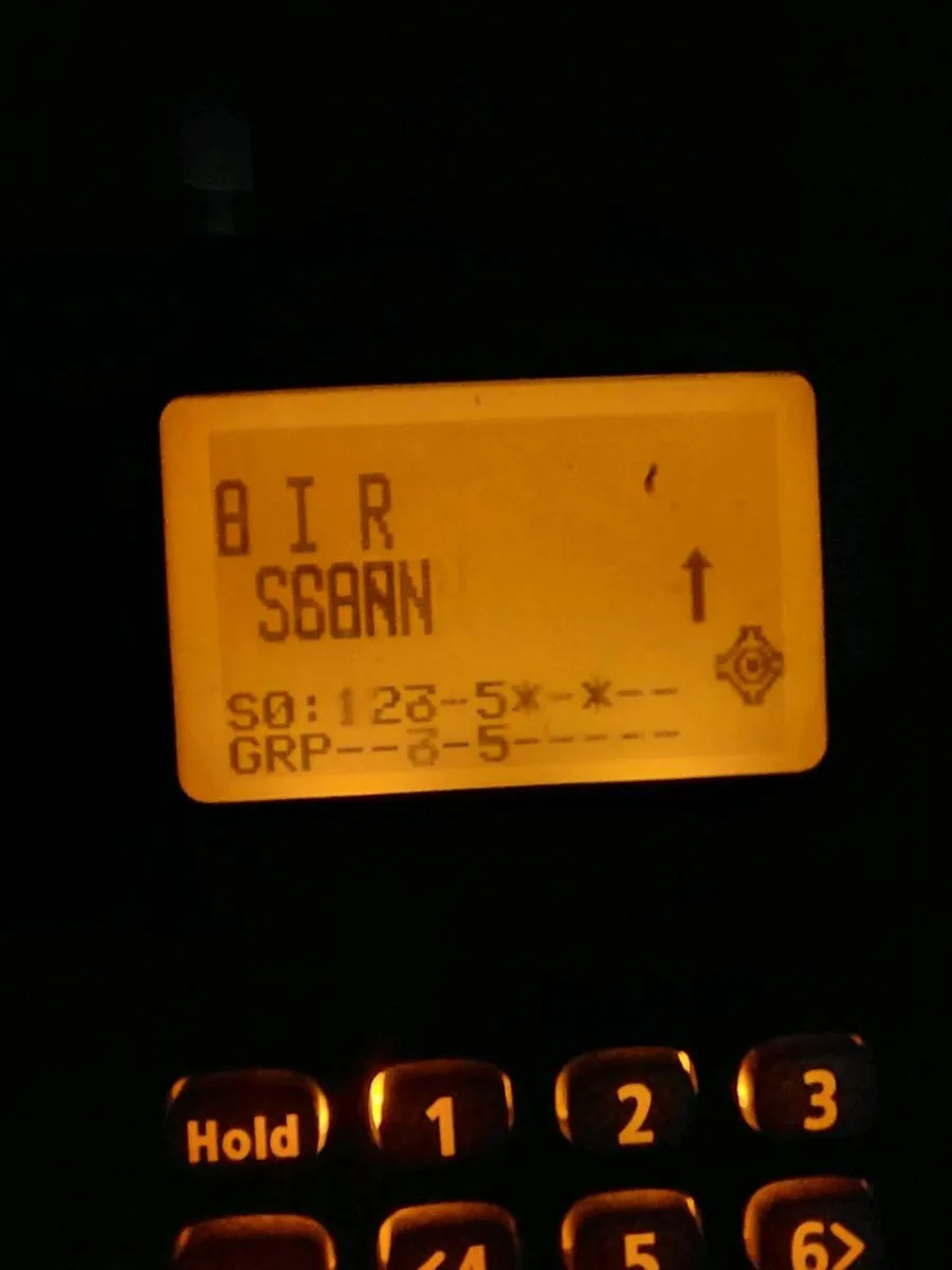 Pre programed 4 all Eire air ship.. UNIDEN UBC3500 - Image 1