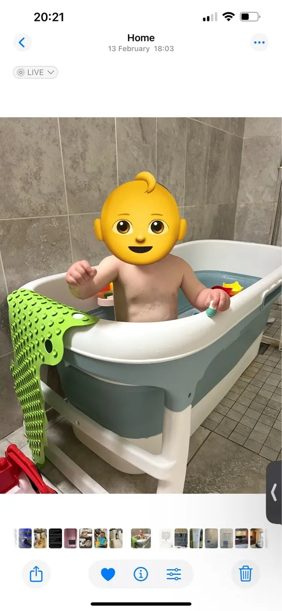 Portable Foldable bath - Image 1