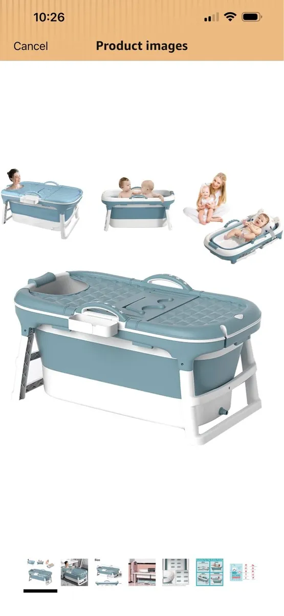 Portable Foldable bath - Image 3