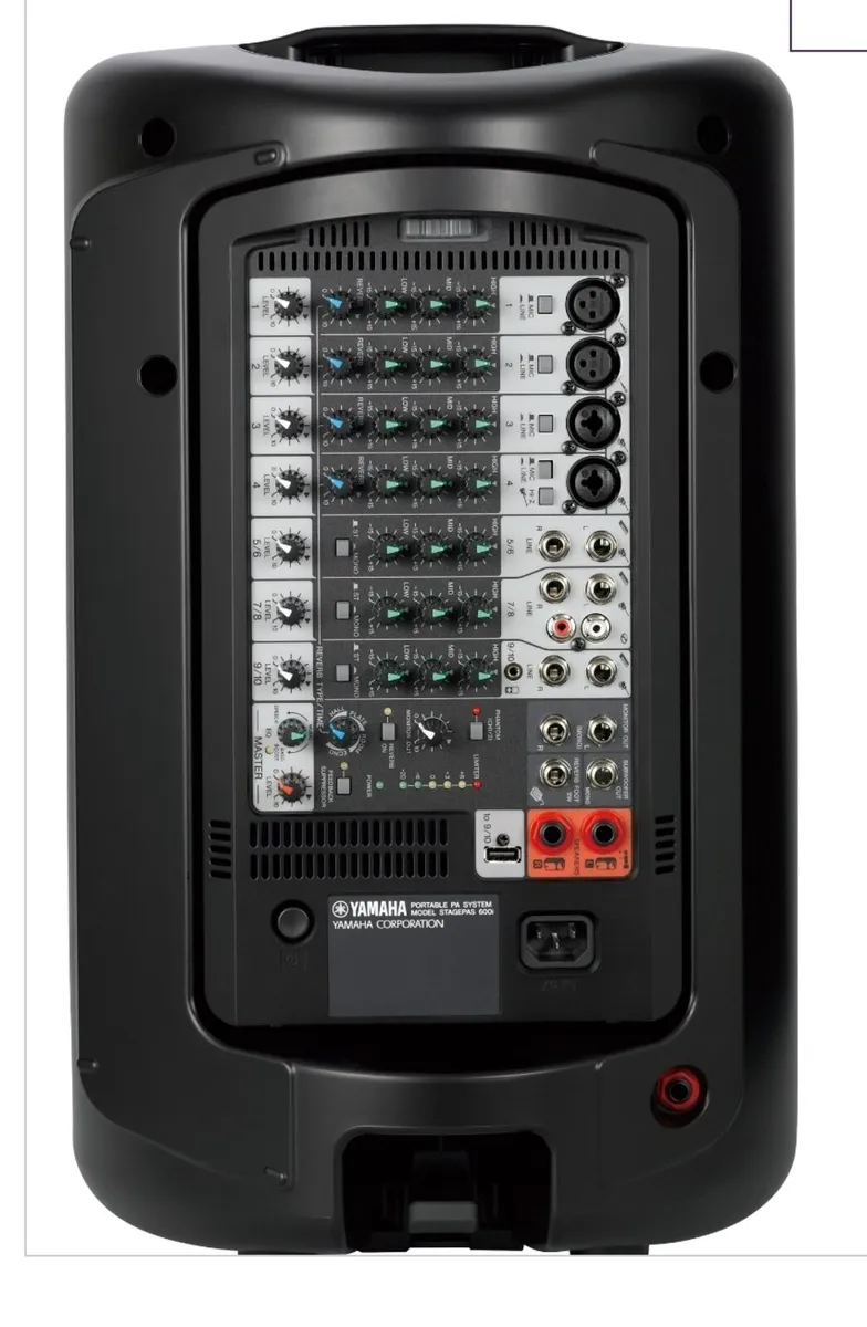 Yamaha stagepass 600i pa system - Image 4