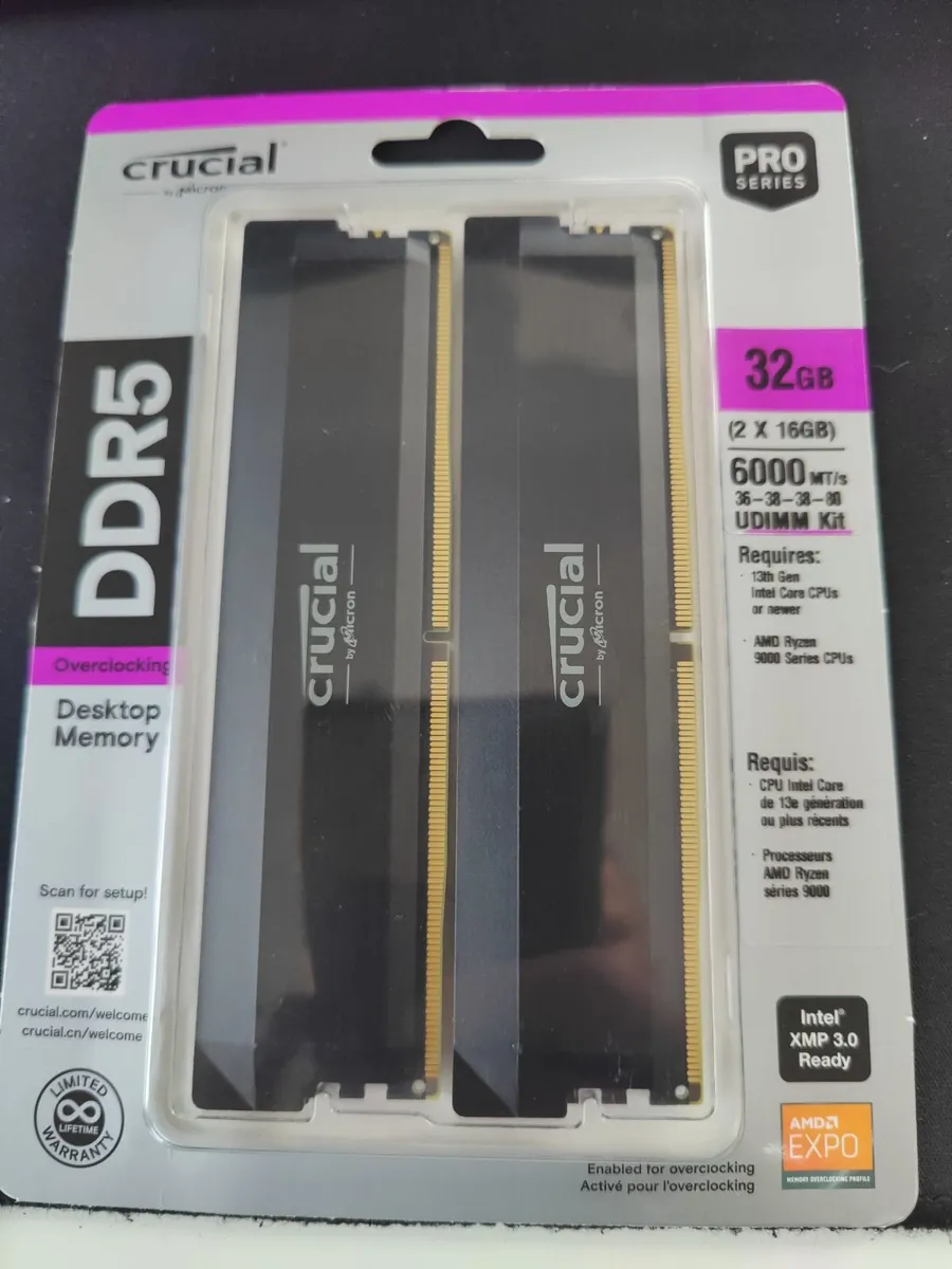 CORSAIR VENGEANCE DDR5 RAM 32GB (2x16GB) 6000MHz C - Image 1