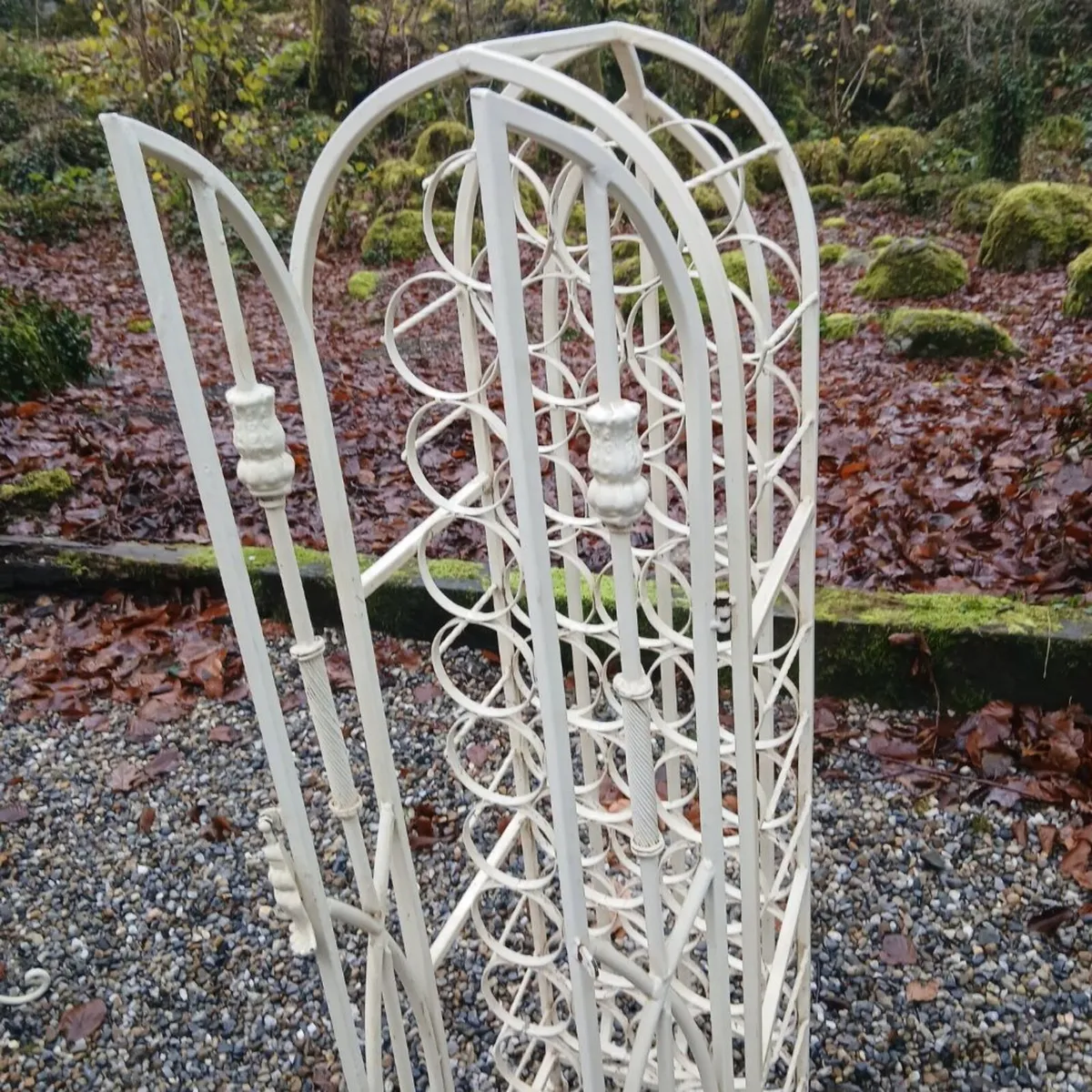 Vintage Style Coat Stand & Wine Rack Set - Image 2