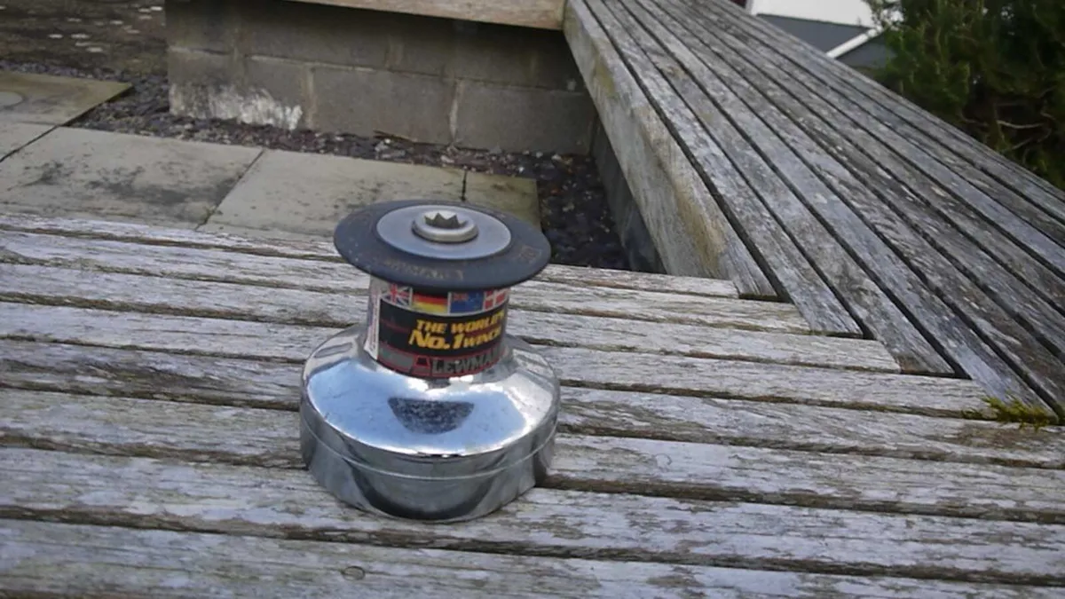 Lewmar Winch Silver