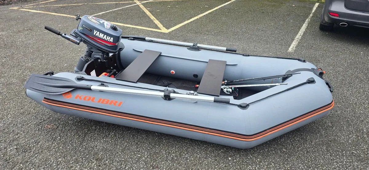 Inflatable Boat & Yamaha Engine - Image 1
