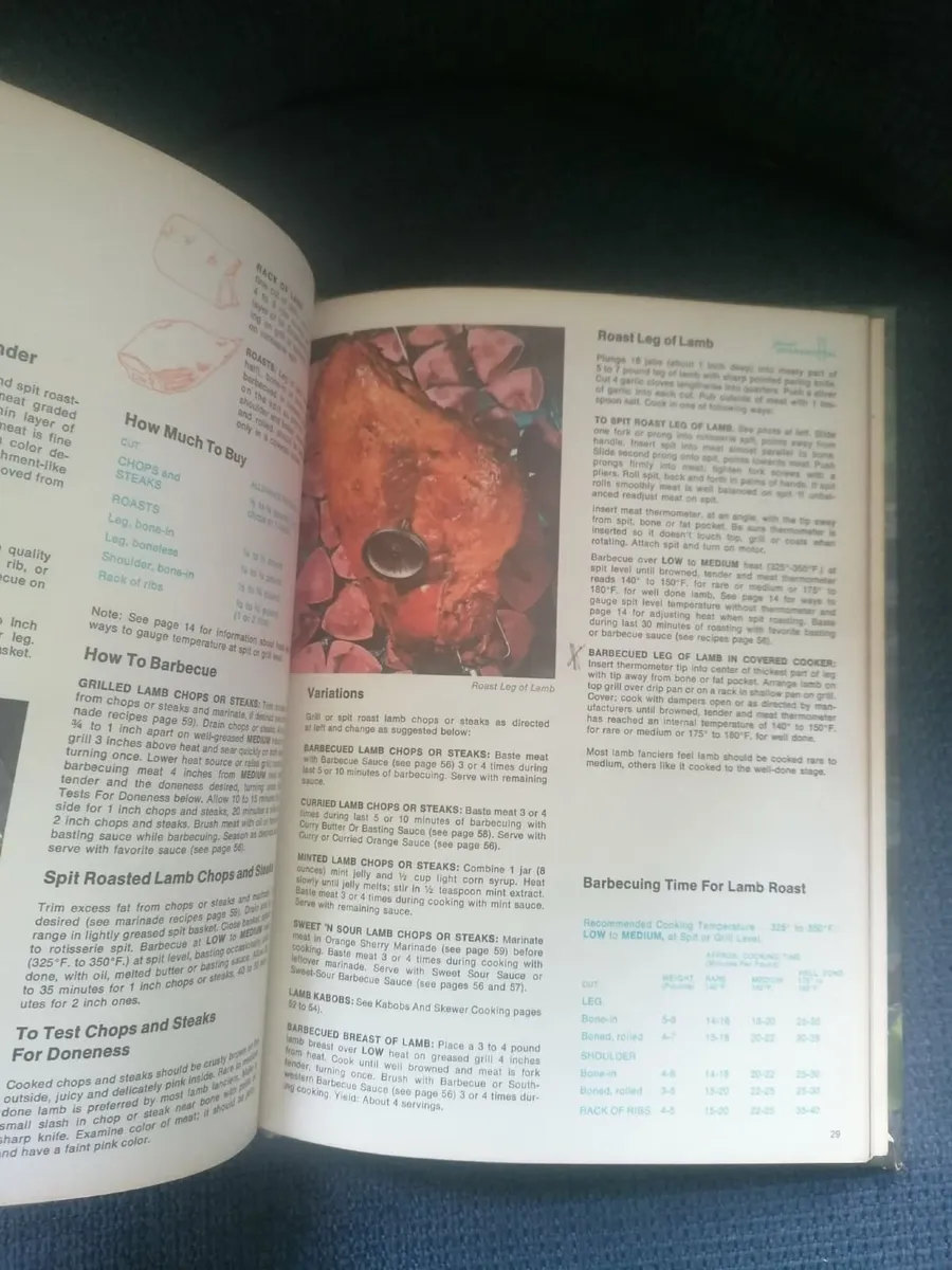 Vintage 1972 Gourmet Barbecue Cookbook - Image 4